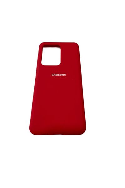 OEM Carcasă de protecție din silicon moale pentru Samsung Galaxy S20 Ultra, roșie