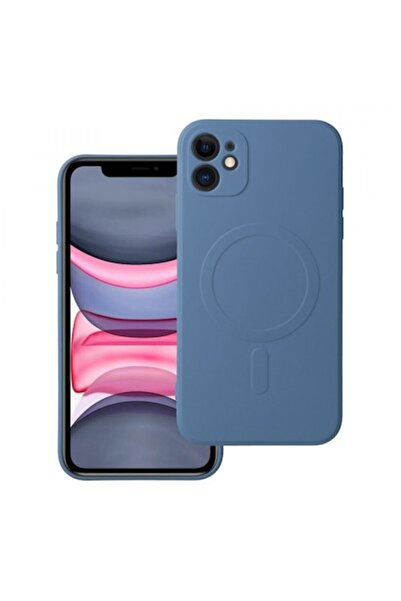 AXIO Husa MagSafe Pentru Apple iPhone 11, Silicone Mag Albastra