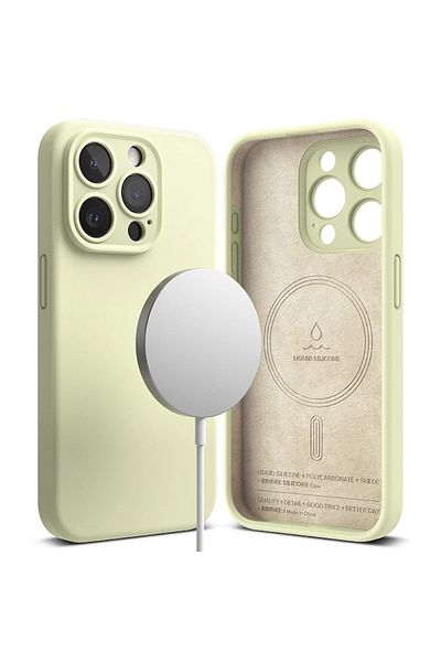 Axios High-Protection Case for iPhone 15 Pro Max, Xtreme Armor, Hard Plastic, Sunny Lime