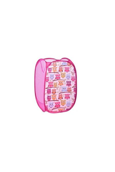 OEM Coș pliabil pentru depozitarea jucăriilor, multicolor, cu design bufniță, 58 x 36 cm