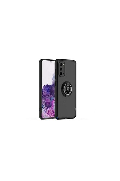 OEM Husă de protecție cu inel magnetic și suport pentru Google Pixel 6 PRO, Neagră