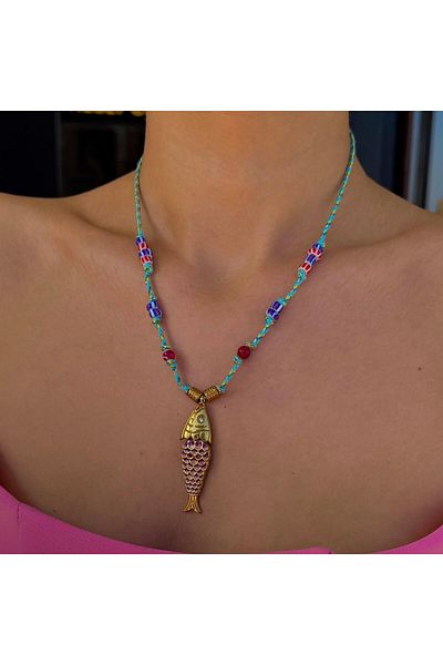 neslyaccessories Blue Fish Glow