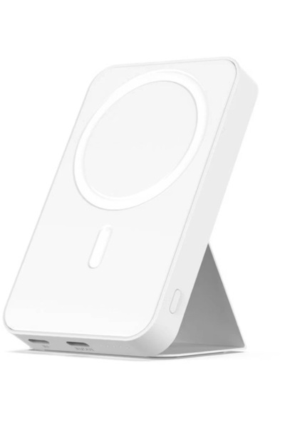 Devia Extreme Speed Series 20W Pd Magnetic Wireless Bracket Power Bank 5000Mah - White