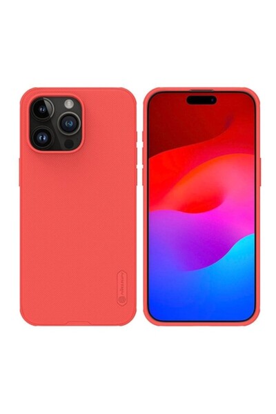 OEM Husa pentru iPhone 15 Pro Max, Super Frosted Shield Pro, R140, Red