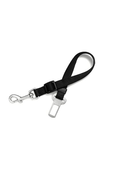 OEM Centură de siguranță pentru câini cu lesă atașată pentru utilizare în mașini - Neagră