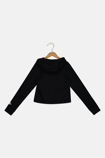 Nike Kids Girl Long Sleeves Outdoor Sweatshirt, Black