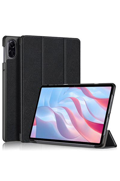 WOW Tablet Case compatible with Honor Pad X9/X8 Pro, P44, Nano Fiber, Pitch Black