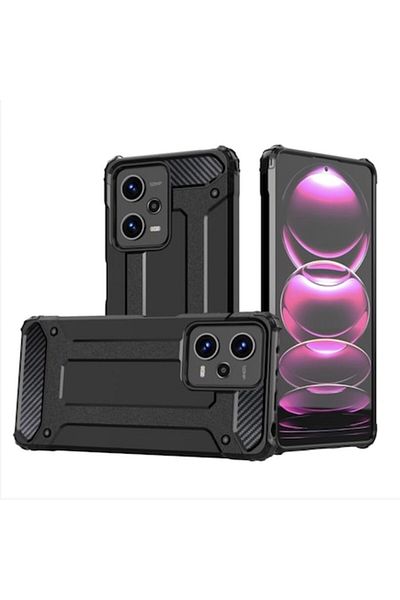 OEM Carcasă de înaltă protecție pentru Xiaomi Redmi Note 12 Pro 5G/Poco X5 Pro, aspect elegant, B1496, plastic dur,