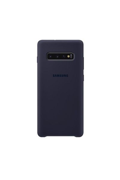 OEM Carcasă din silicon moale pentru Samsung Galaxy S10+/S10 Plus, bleumarin
