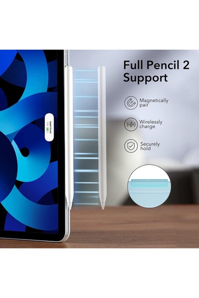 OEM High Protection Case for iPad Pro 11 2018/iPad Air 4/5/6, Sleek Defense, Rebound Magnetic, TPU, Sky