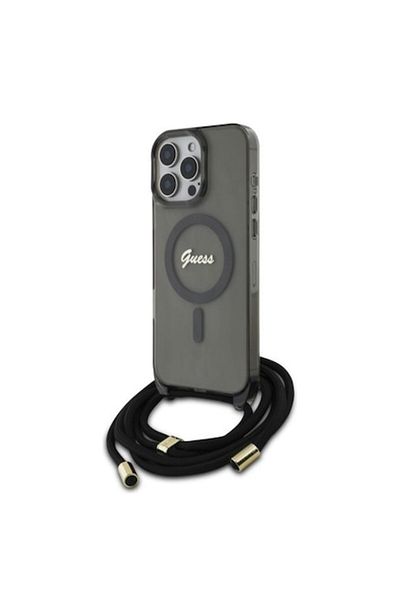 Guess Husa pentru iPhone 16 Pro, T9, Policarbonat, Black