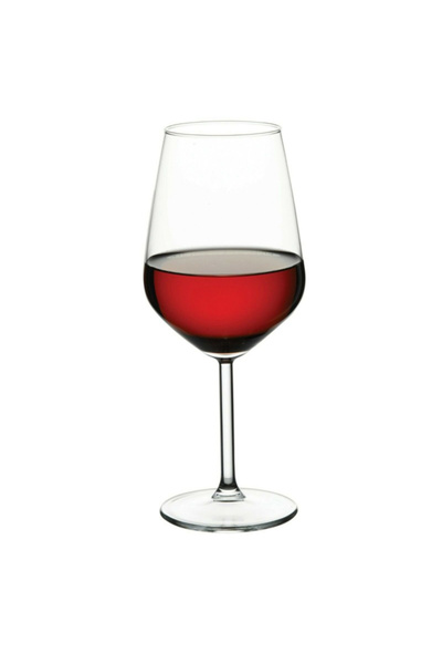 Borcam By Pasabahce Set of 6 red wine glasses, Allegra, 490 ml