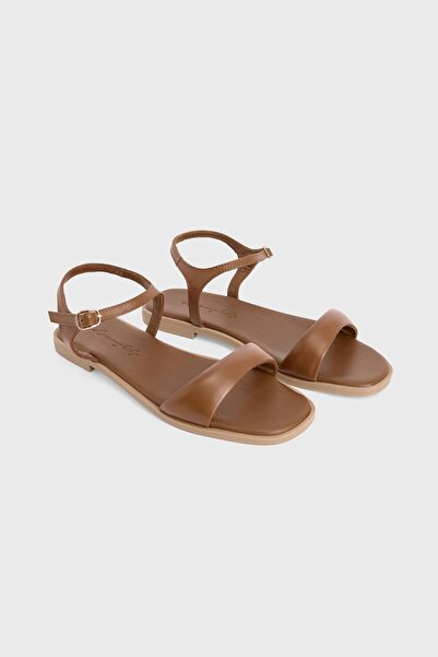 Love My Body Deri Sandalet