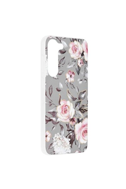 OEM Phone Case for Samsung Galaxy S23 Plus, Polyurethane, Bloom of Ruth Gray