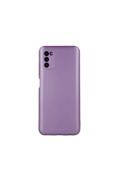 OEM Carcasă din silicon cu protecție pentru Samsung Galaxy S22 Plus - Design violet metalic