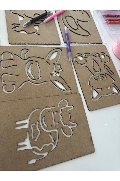 woodhomeworks تحسين عضلات اليد وتمارين الخط والشكل للحيوانات