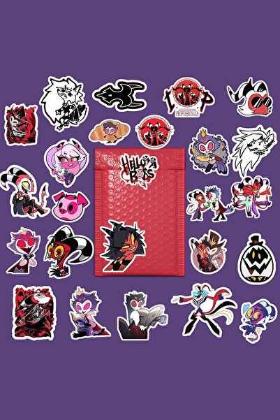 MS Major Selection Πακέτο αυτοκόλλητων Helluva Boss / Αυτοκόλλητο για φορητό ...