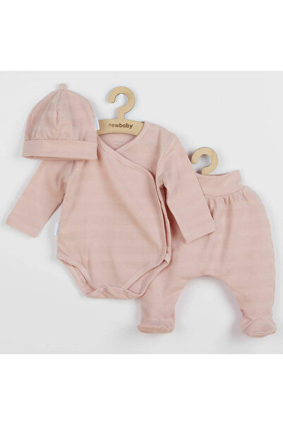 NEW BABY SHOP Set 3 piese, New Baby, Include body cu maneca lunga, pantalonas...