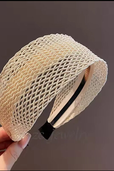 Modex Διχτυωτό κορώνα σε σχήμα κεφαλόδεσμου με ελαφρύ σχέδιο