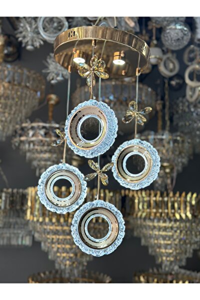 Led 4 SARKIT LÜX AVİZE 3 IŞIK SEÇENEĞİ