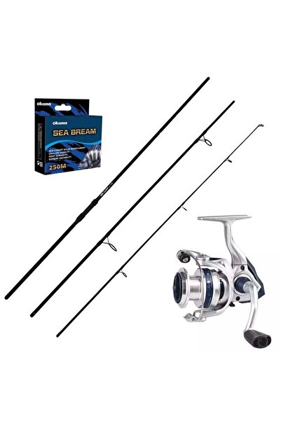 Okuma Aria 8000 - Kendo Carp 390cm 3 Parça Sazan Olta Seti