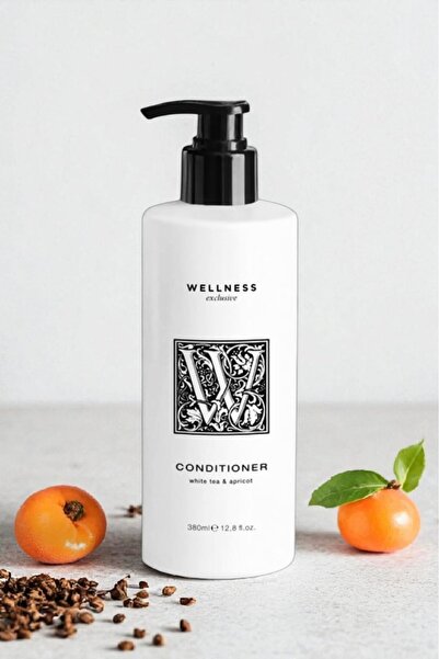 Wellness Exclusive White Tea & Apricot Conditioner 380 ml – Beyaz Çay ve Kayısı Özlü Saç Bakım Kremi
