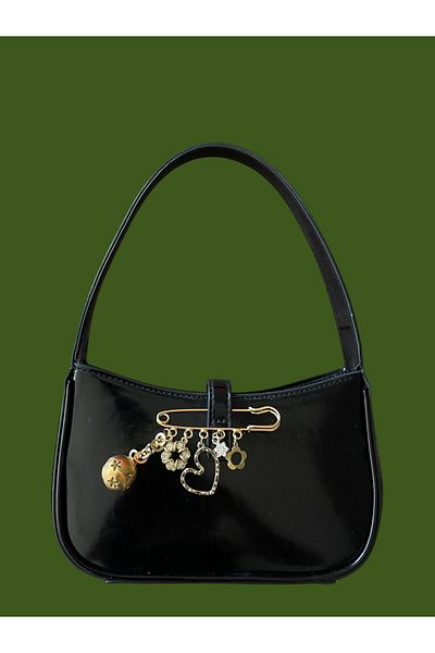 Charming Golden Spell Bag Charm Bag Accessory