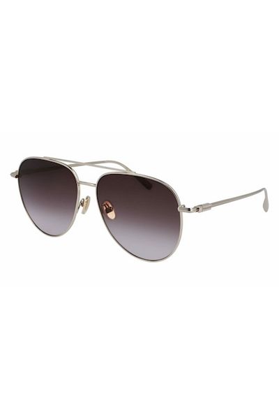 Salvatore Ferragamo Ochelari de soare bărbați Salvatore Ferragamo - Auriu, Lentile 61mm, UV400, Husă inclusă