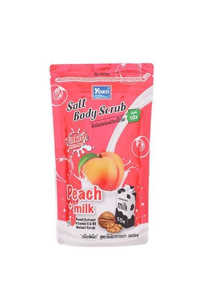YOKO Yoko Milk Salt Scrub with Peach Extract 300g