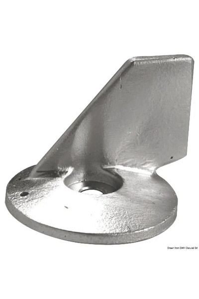 OSCULATI Anod Aripa Aluminiu, Zinc, Magneziu pentru Motoare 40-70 CP Patru Timpi