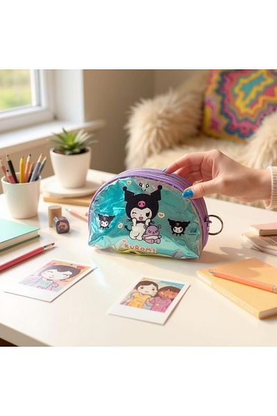 SeaBubbles Kuromi Children's Wallet Standard Purple