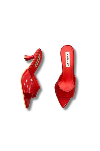 Aldina Nucci Pointed Toe Stiletto Women's Slippers # 1045