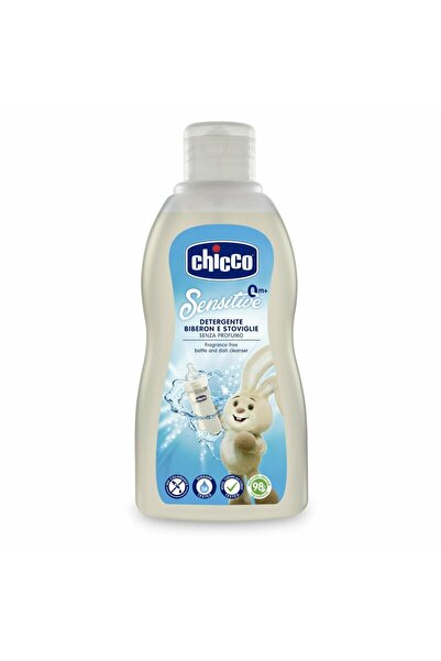 Chicco Baby Detergent pentru biberoane si vesela, Chicco, Pentru bebelusi, 300 ml, 0 luni+