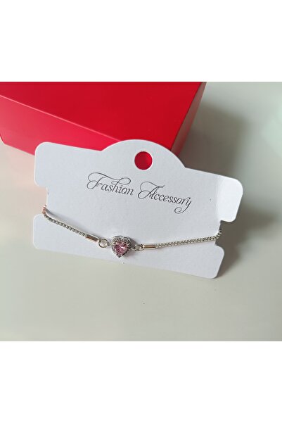 Kudi Esnek Zirkon taşlı aşk bilekliği