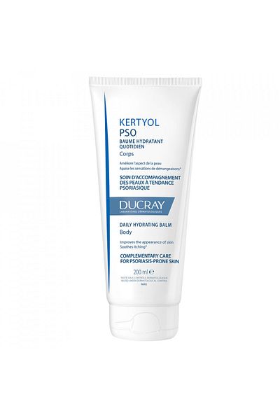Ducray Balsam hidratant pentru pielea uscată și îngroșată Kertyol PSO Ducray, Balsam, 200 ml