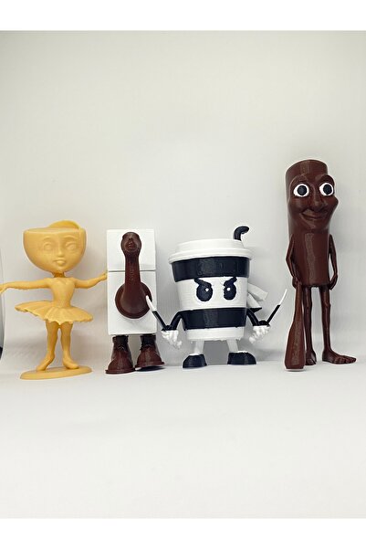 EREM STORE 3D Tung Tung Sahur - Cappuccino Assassino - Frigo Cammelo ve Balle...