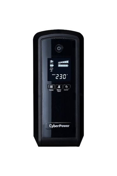 CyberPower UPS Cyber Power CP900EPFCLCD, 900VA/540W, Schuko cu 6 prize, PFC activ, Sinus Pur, AVR, Afișaj LCD