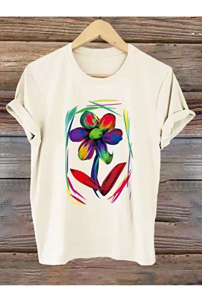 CLASİVA Rose New Season Product Modern Design Custom Print Women's Unisex Ove...
