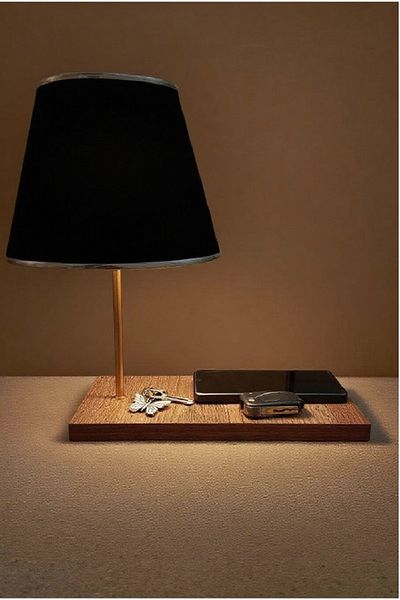 571 Store Decorative Table Lamp Shade Mdf Foot Fabric Head