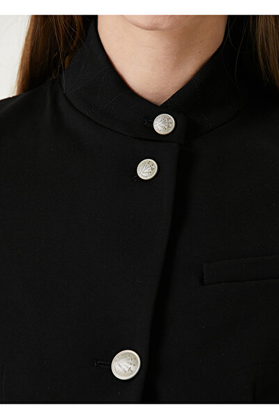 RAG&BONE Slade Ponte Siyah Blazer Beden :2