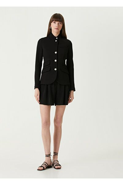 RAG&BONE Slade Ponte Siyah Blazer Beden :2