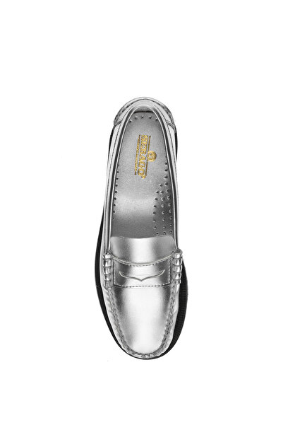 Sebago Dan Met Silver Kadın Loafer