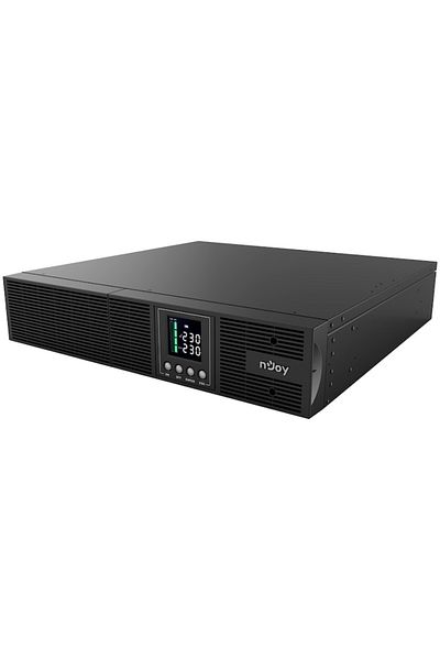 nJoy UPS Aster 1K 2U On-line, 1000VA/900W, 8 IEC C13 Outlets, Double Conversion, LCD Display