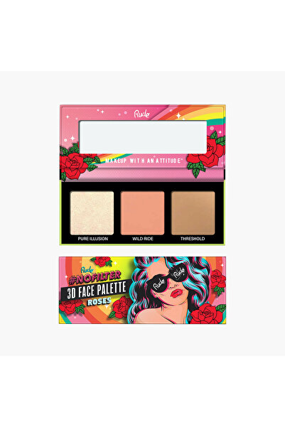 Rude لوحة وجه ثلاثية الأبعاد بدون فلتر - 9.9 جرام