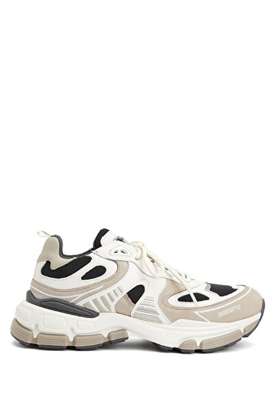 Axel Arigato Sphere Runner Bej Siyah Kadın Deri Sneaker