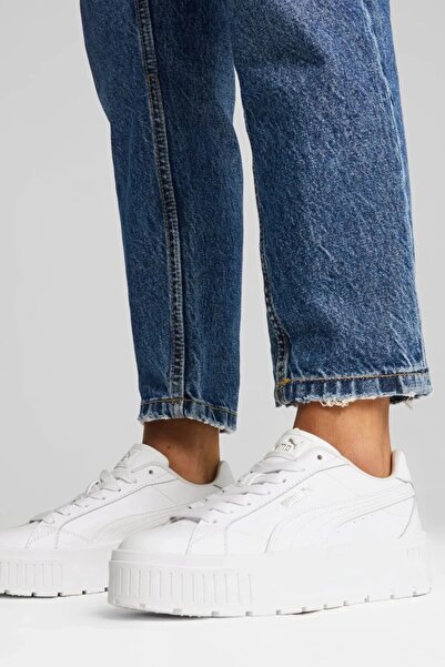 Puma Дамски бели маратонки Karmen II L 39745602