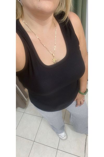 TUBA TOPTAŞ Camisole Strap Bluz