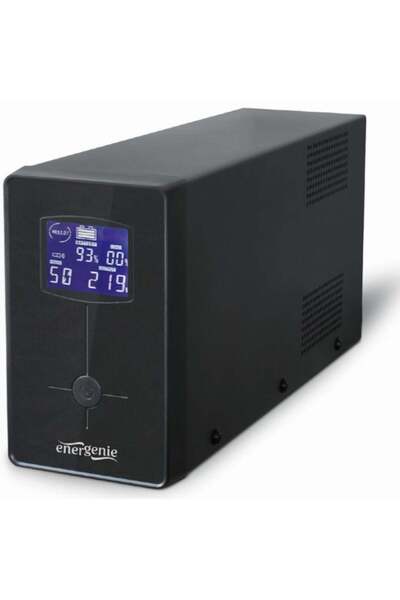 Gembird UPS EG-UPS-031, Mini tower, 650VA/390W, AVR, 2 IEC sockets, 1 Schuko socket