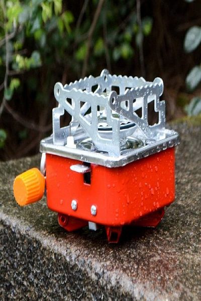 Generic Portable Outdoor Camping Stove – Foldable Mini Cooking Burner with Adjustable Flame Control – Co