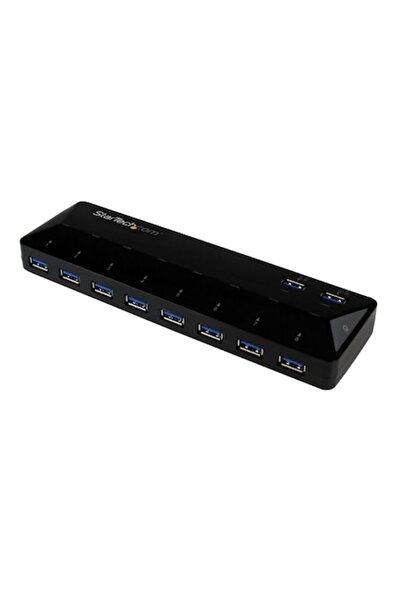 startech Hub USB ST103008U2C, 10 porturi Negru